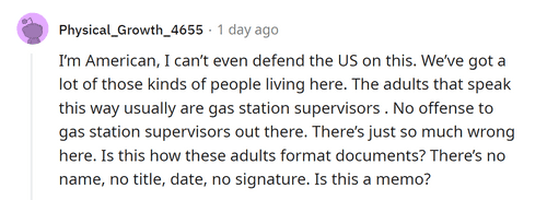 Reddit / u/GlitteringSpell5885