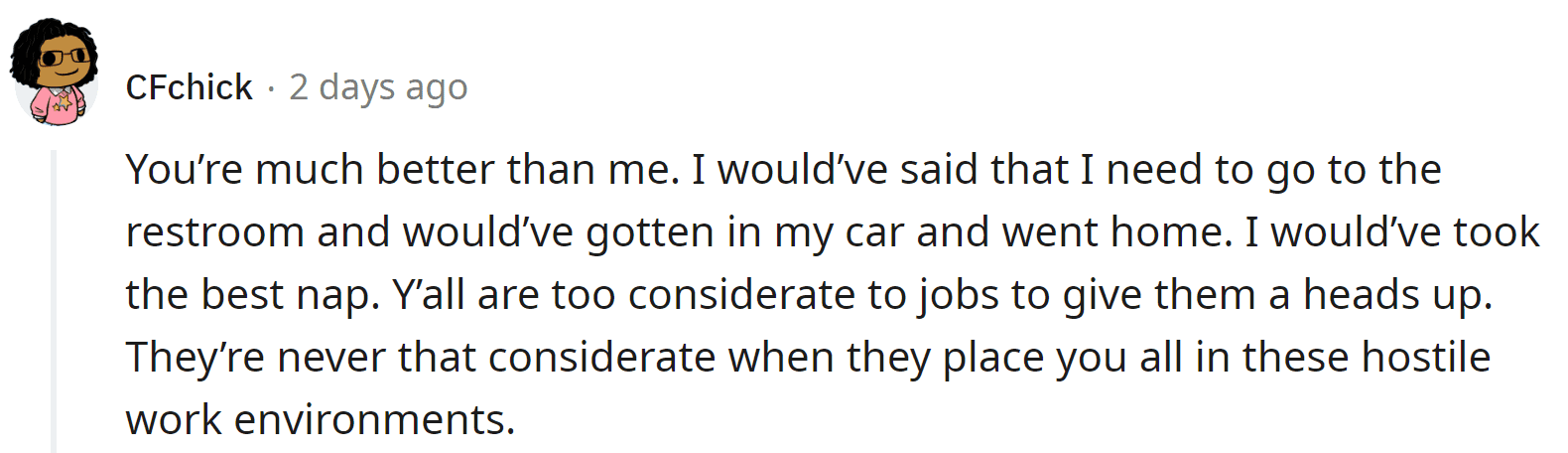 Image Source: Reddit/CFchick