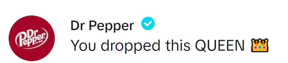 Image source: TikTok | @drpepper