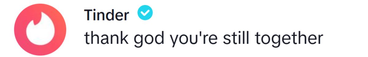 Image Source: TikTok | @tinder