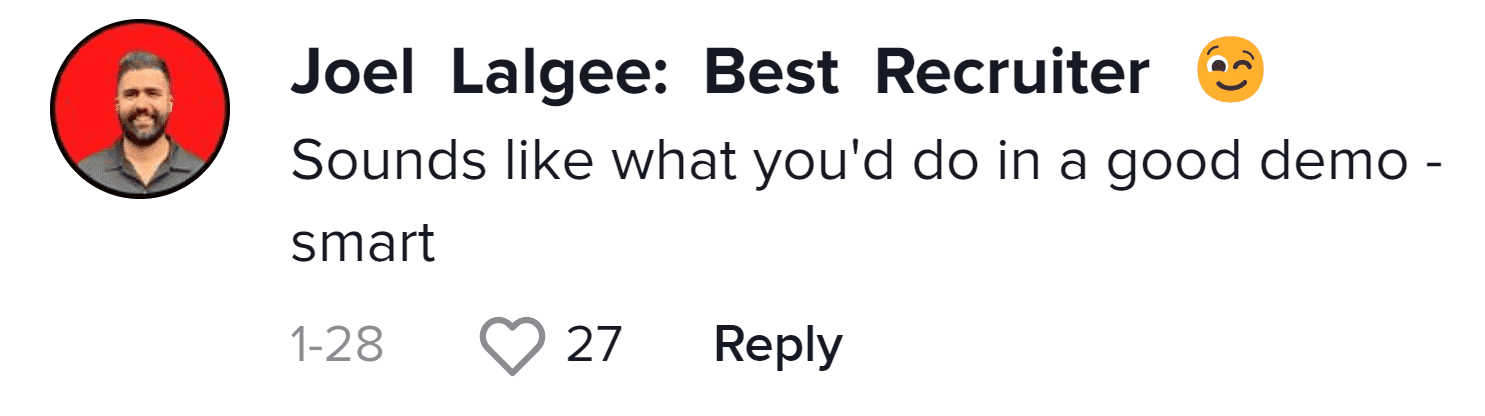 Image Source: TikTok / @techsalesgal