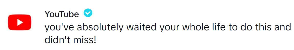 Image Source: TikTok | @youtube