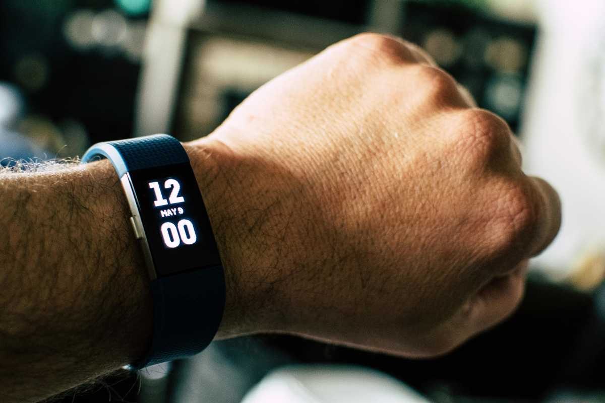 Black activity tracker watch reading 12:00 - Representative Image Source: Pexels | Brett Sayles