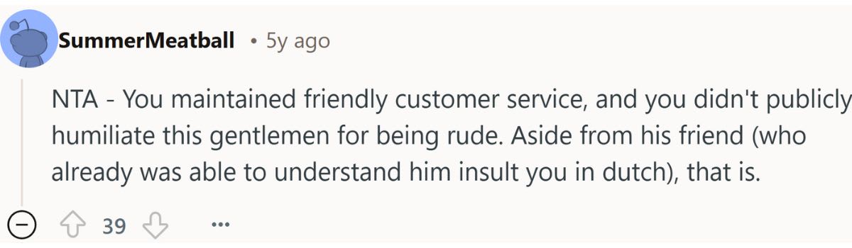 Image Source: Reddit | u/SummerMeatball